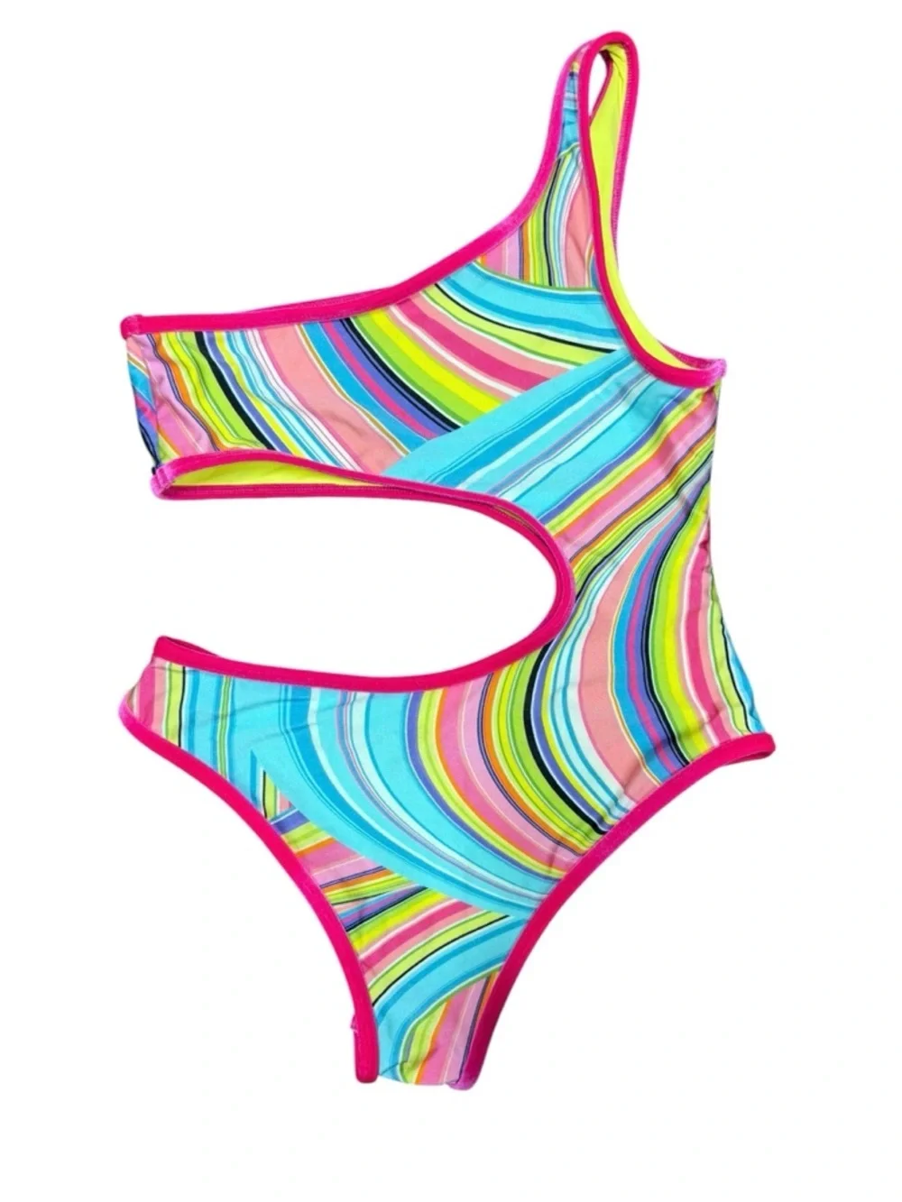 NWOT Frankie's Bikinis Cash Shine One Piece Swimsuit
